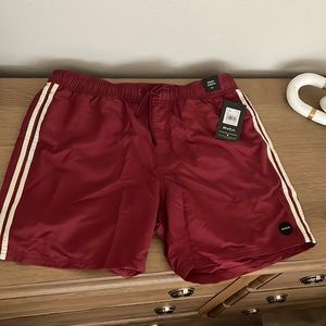 NWT RVCA swim trunks